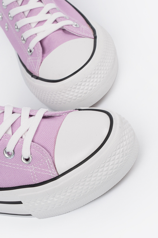 Sapatos femininos rosa com plataforma