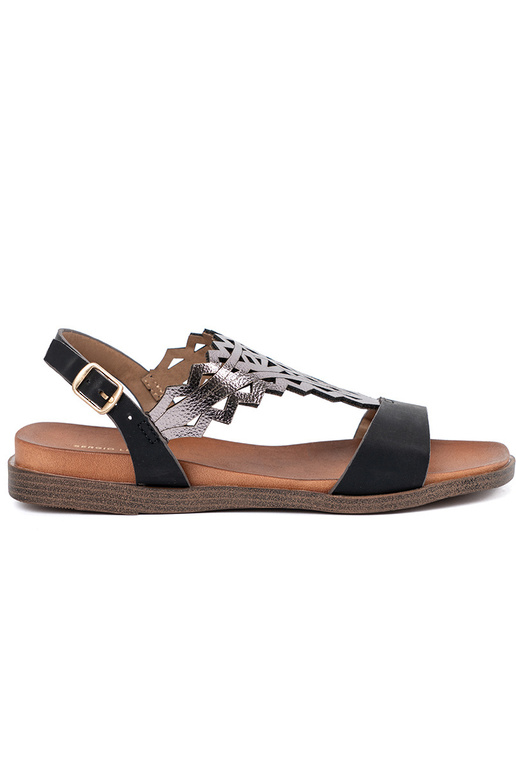 Sandálias marrons rasteiras, Sergio...