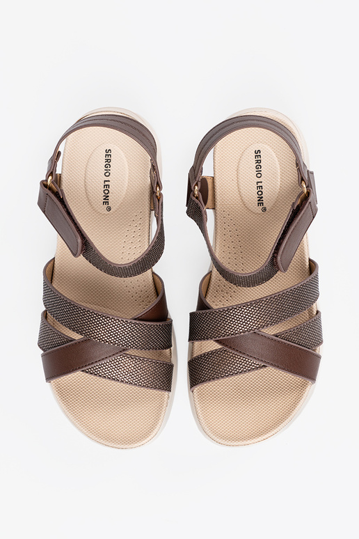 Sandálias rasteiras brancas, Sergio...