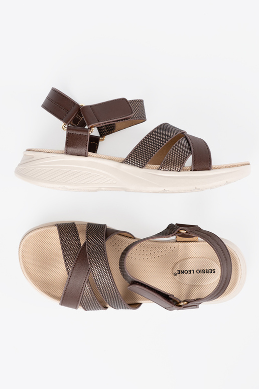 Sandálias rasteiras brancas, Sergio...