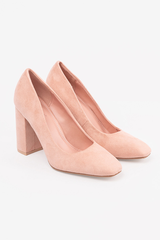 Sapatos de salto alto rosa choque Sapatos de salto alto rosa choque