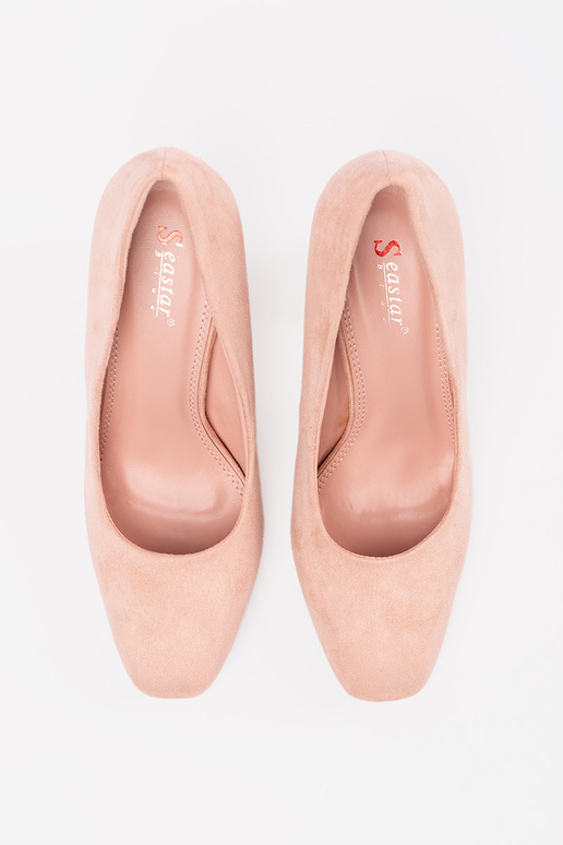 Sapatos de salto alto rosa choque Sapatos de salto alto rosa choque