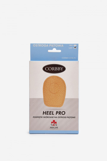 CORBBY HEEL PRO Calcanhares de couro