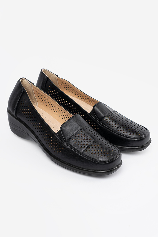 cor preta a céu aberto Sapatos femininos cor preta a céu aberto Sapatos femininos