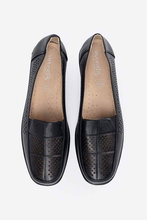 cor preta a céu aberto Sapatos femininos cor preta a céu aberto Sapatos femininos