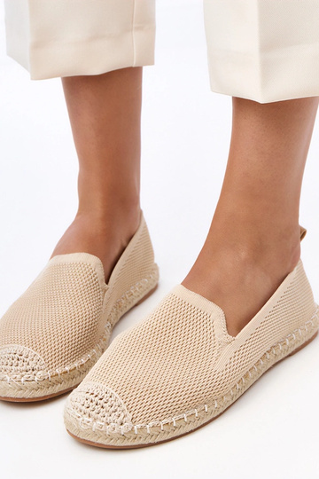 Espadrilhas bege de plataforma Luna 2