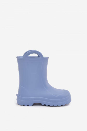 Botas de borracha infantis LEMIGO DOGGY 735 na cor azul 2