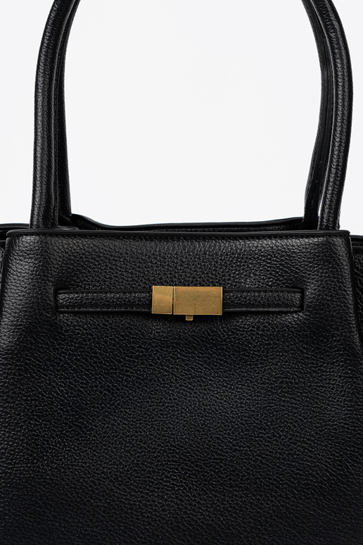 Um clássico shopperka z fakturoParaanej skóry ekologicznej