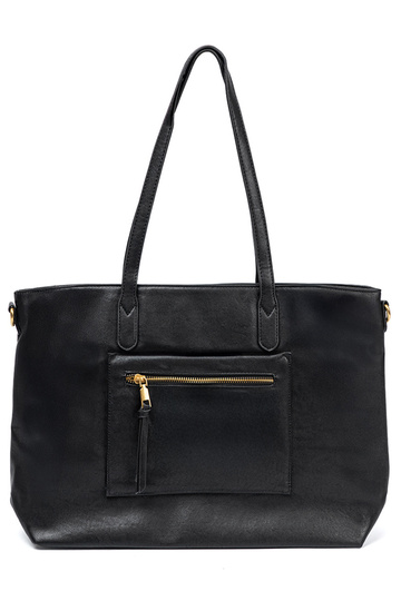 preto Bolsa ze douradomi elementami 2