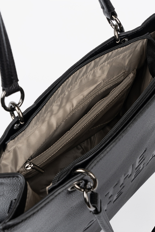 Um clássico preto shopperka TOTE