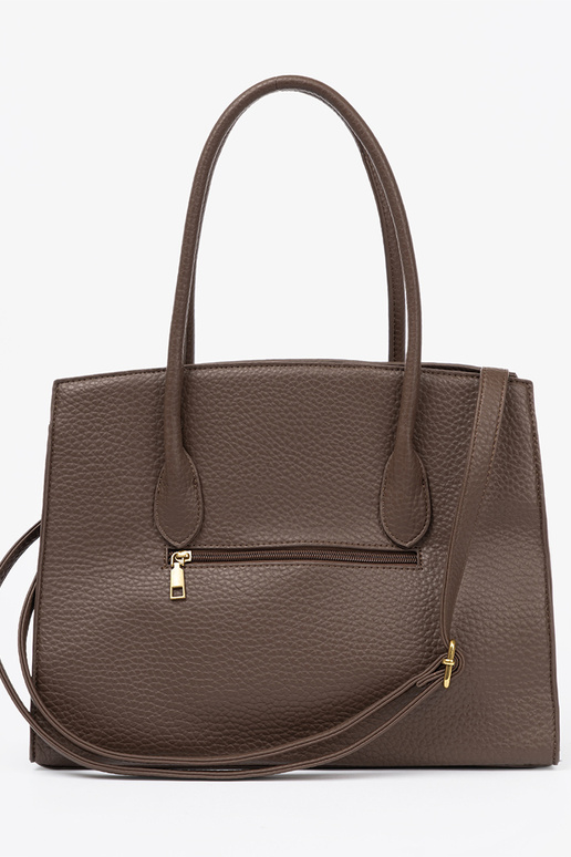 Portátil shopperka z fakturoParaanej eko skóry