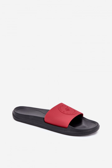 para homens Chinelos 4FMM00FFLIM047A-62S cor vermelha