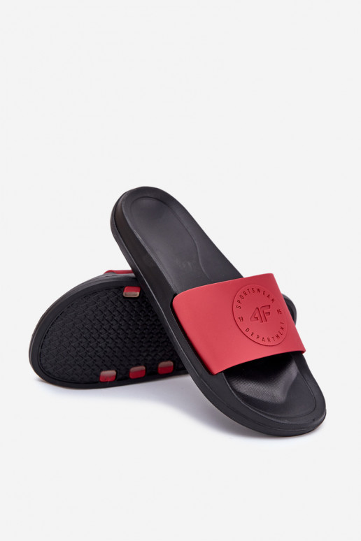 para homens Chinelos 4FMM00FFLIM047A-62S cor vermelha para homens Chinelos 4FMM00FFLIM047A-62S cor vermelha