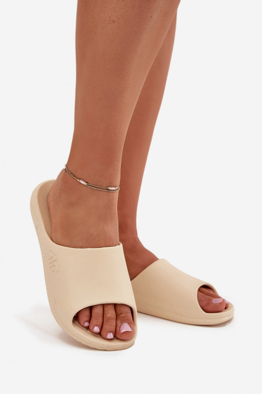 Chinelas femininas 4F 4FMM00FFLIF093A-83S na cor areia Chinelas femininas 4F 4FMM00FFLIF093A-83S na cor areia