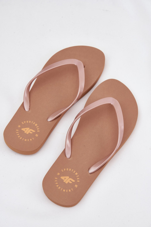 Feminino Chinelos Chinelos 4FMM00FFLIF018-82S cor marrom Feminino Chinelos Chinelos 4FMM00FFLIF018-82S cor marrom