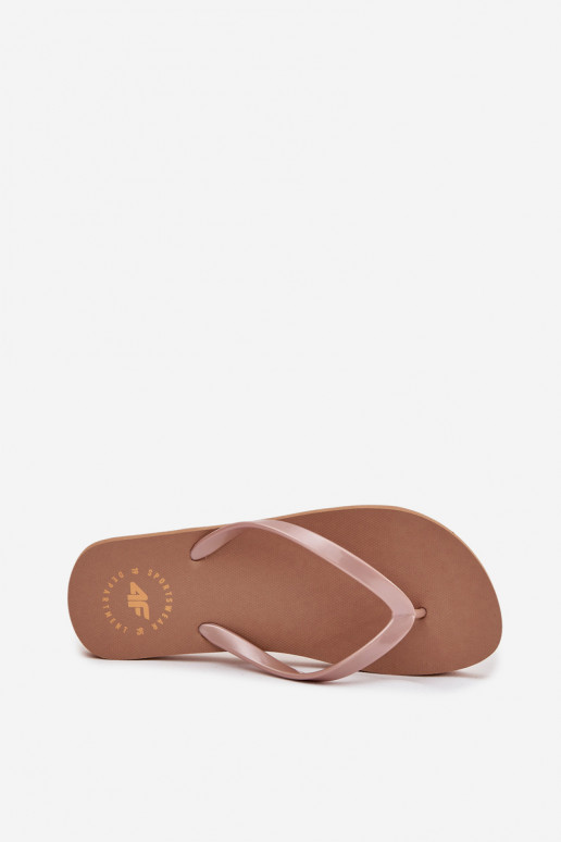 Feminino Chinelos Chinelos 4FMM00FFLIF018-82S cor marrom Feminino Chinelos Chinelos 4FMM00FFLIF018-82S cor marrom