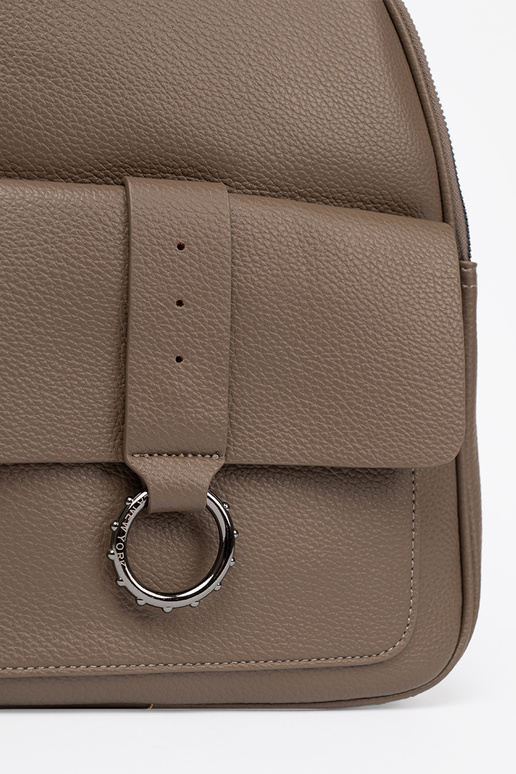 Escurobege mochila senhoras de couro ecológico