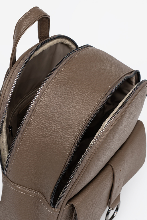 Escurobege mochila senhoras de couro ecológico