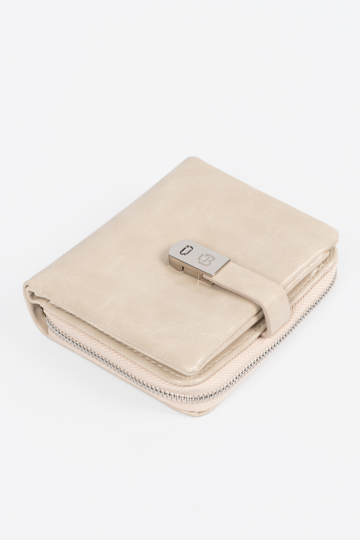 cor branca elegancki Carteira feminina