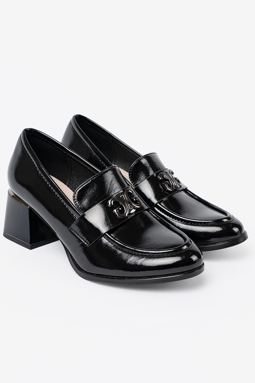 com efeito verniz meio sapato ze pratam zdobieniem