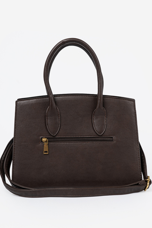 Tem que serrrom escuro Bolsa com fivela decorativa Para douradom kolorze