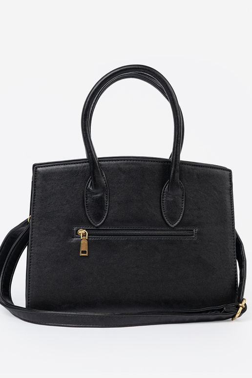 preto Bolsa com fivela decorativa Para douradom kolorze