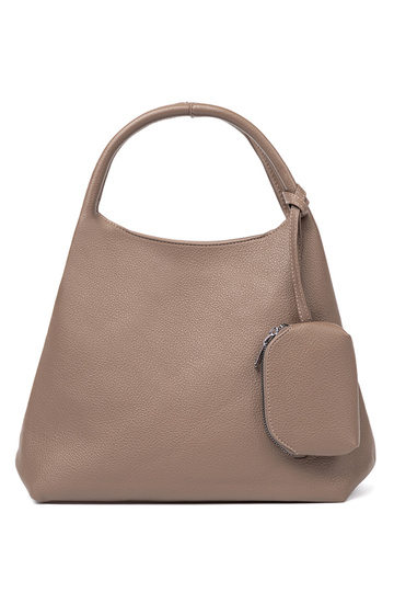 Elegante escurobege Bolsa z kosmetyczką Para środku 2