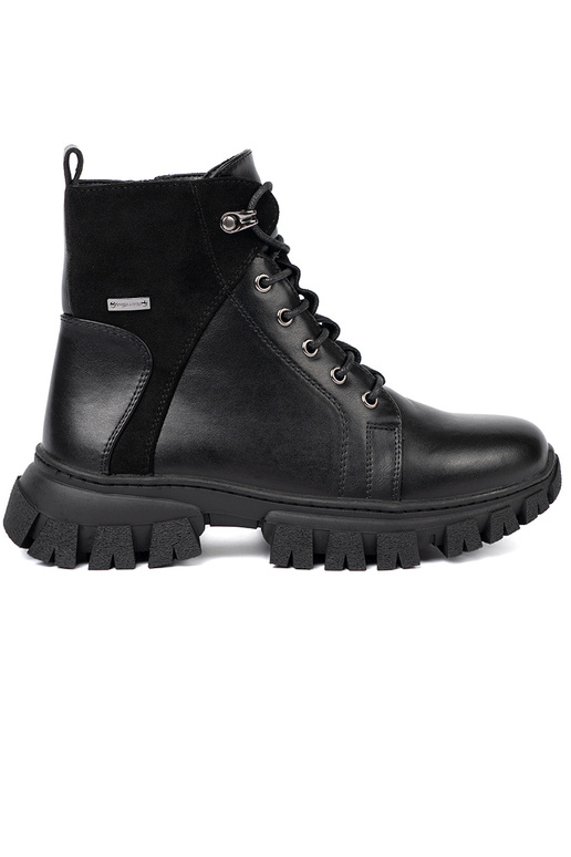 cor preta sapato z masyParaną podeszParaą i suParaakiem Sergio Leone