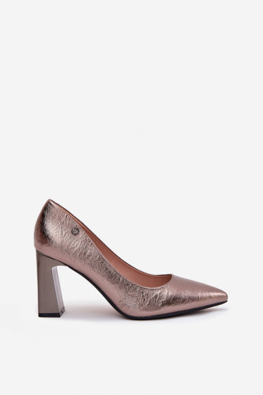 Sapatos de salto alto Vinceza 62252 cor cinza Sapatos de salto alto Vinceza 62252 cor cinza