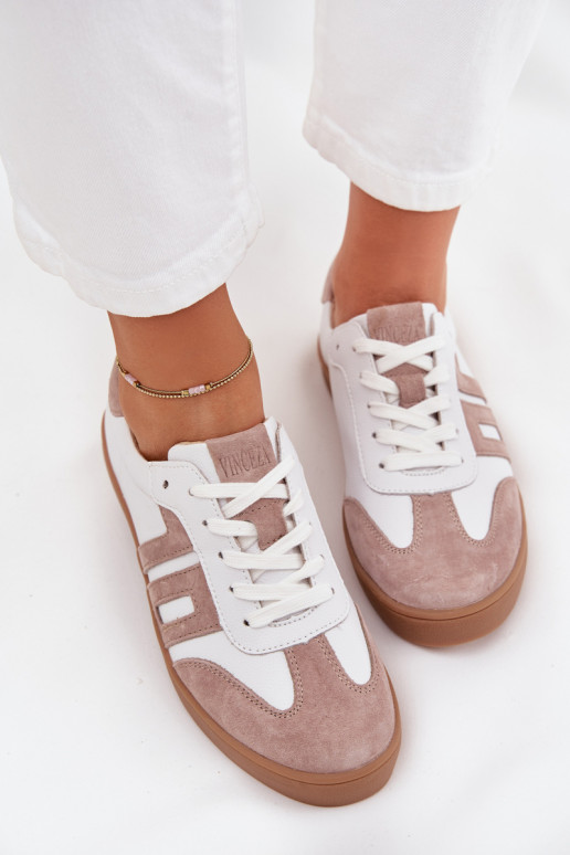 Pele À modalo de tênis Feminino Vinceza 79557 Branco-bege Pele À modalo de tênis Feminino Vinceza 79557 Branco-bege