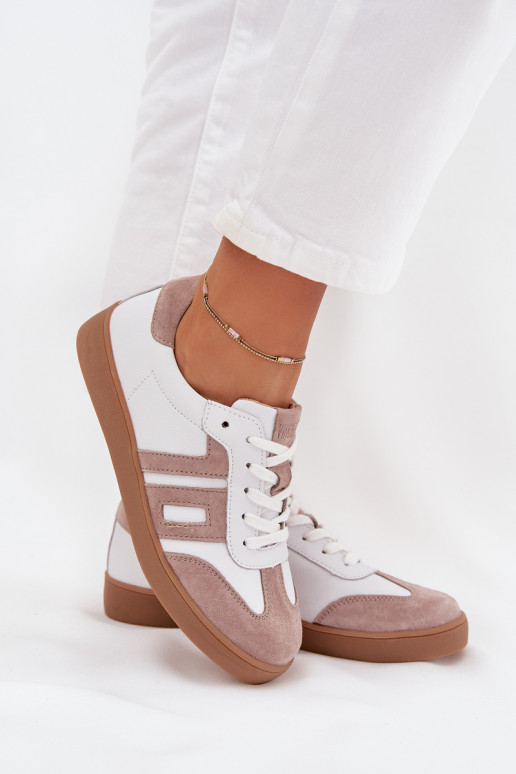 Pele À modalo de tênis Feminino Vinceza 79557 Branco-bege Pele À modalo de tênis Feminino Vinceza 79557 Branco-bege