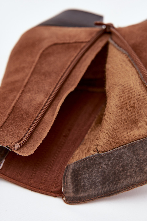 de camurça Botas com aquecimento no interior cor marrom Arelia