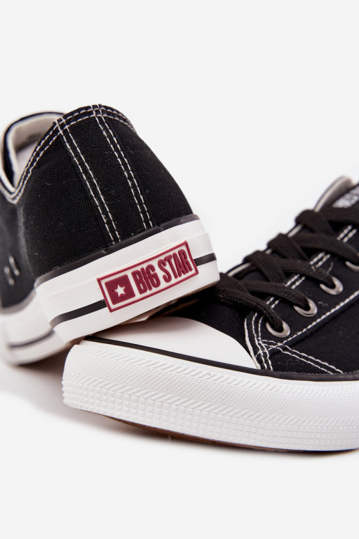 Sapatos casuais masculinos Baixo  Big Star DD174504 cor preta