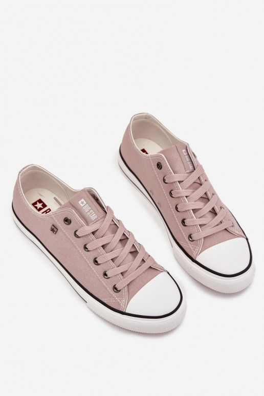 Sapatos casuais masculinos Baixo  Big Star DD174501 cor cinza