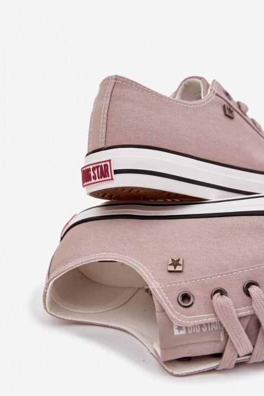 Sapatos casuais masculinos Baixo  Big Star DD174501 cor cinza