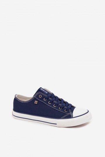 Sapatos casuais masculinos Baixo  Big Star DD174503 azul escuro