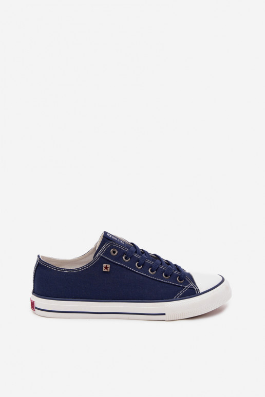 Sapatos casuais masculinos Baixo  Big Star DD174503 azul escuro