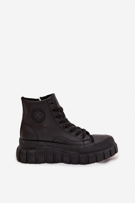aquecimento sapatos de lazer com sola Feminino com uma plataforma Trancar cor preta Sarira aquecimento sapatos de lazer com sola Feminino com uma plataforma Trancar cor preta Sarira