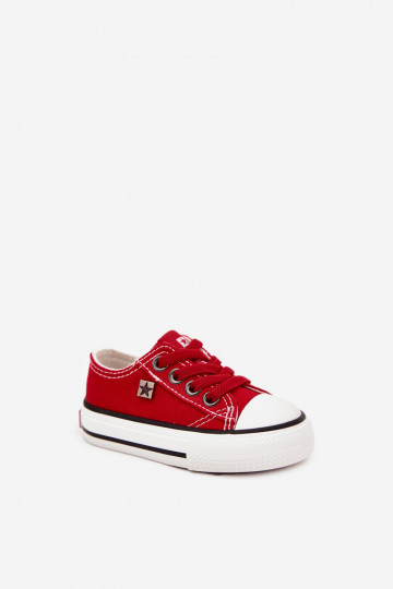 Sapatos casuais infantis de modelo clássico Big Star DD374162, azul marinho