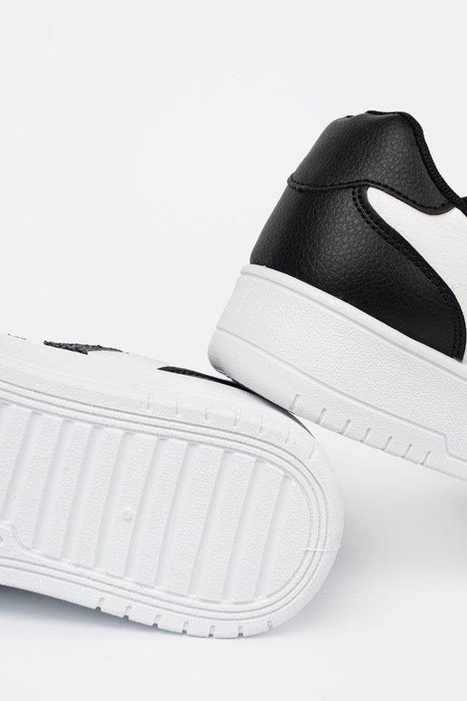 À moda preto-cor branca À modalo de tênis z brilhooParaymi ParastaParakami