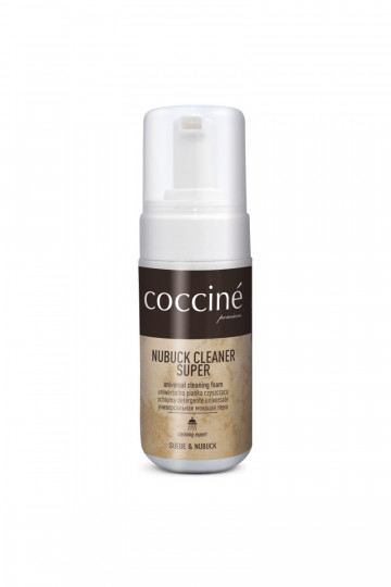 Coccine Espuma de limpeza para camurça e têxteis Nubuck Limpador Nubuck