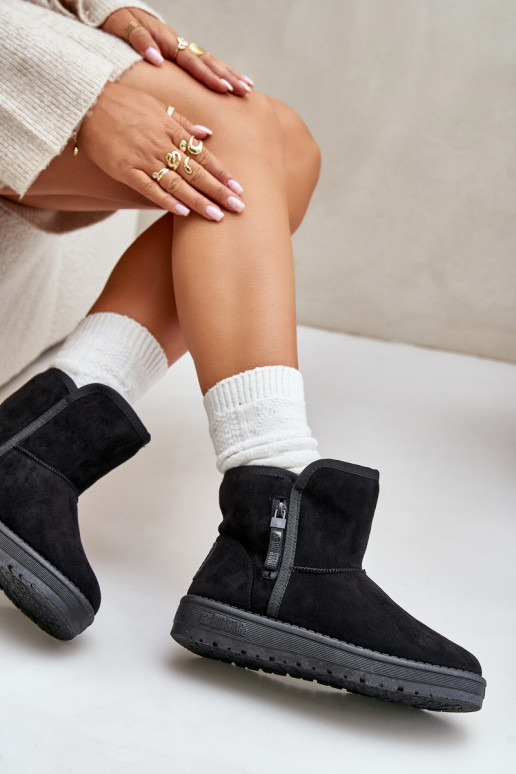 Botas de neve Feminino Big Star OO274A163 cor preta