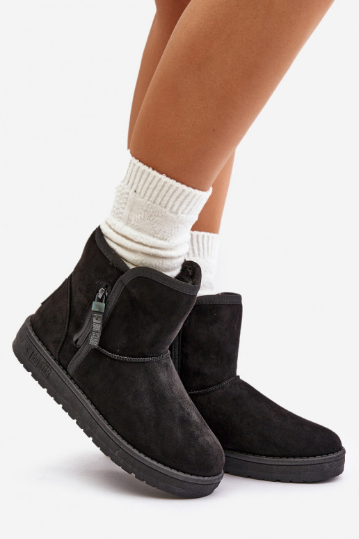 Botas de neve Feminino Big Star OO274A163 cor preta