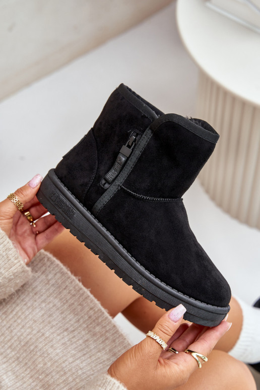 Botas de neve Feminino Big Star OO274A163 cor preta