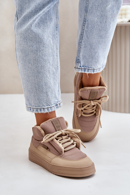 Botas de neve Feminino Big Star OO274A532 bege Botas de neve Feminino Big Star OO274A532 bege