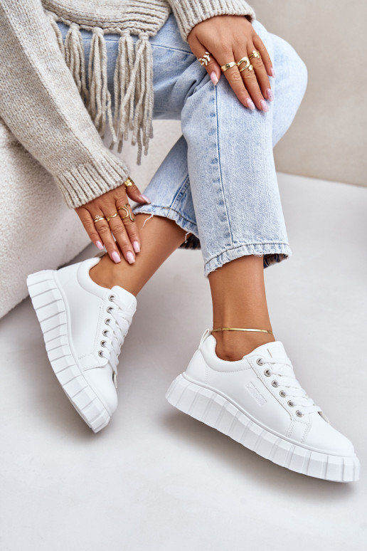 aquecimento À modalo de tênis Feminino Big Star MM274616 cor branca aquecimento À modalo de tênis Feminino Big Star MM274616 cor branca