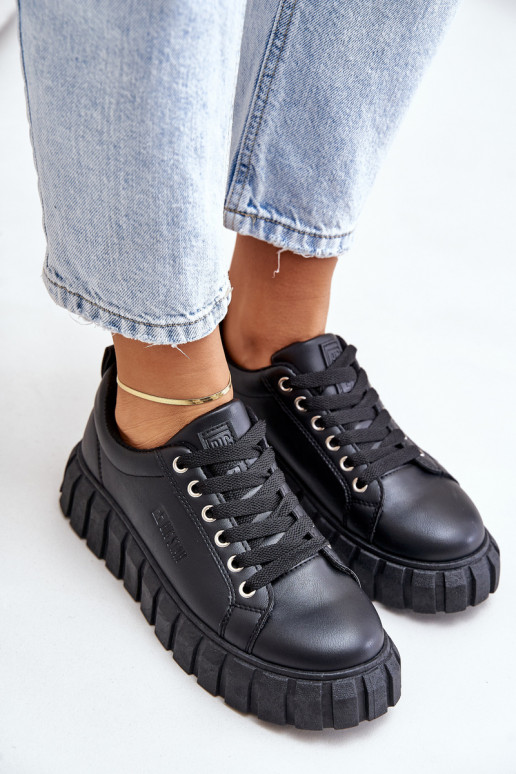 aquecimento À modalo de tênis Feminino Big Star MM274617 cor preta aquecimento À modalo de tênis Feminino Big Star MM274617 cor preta