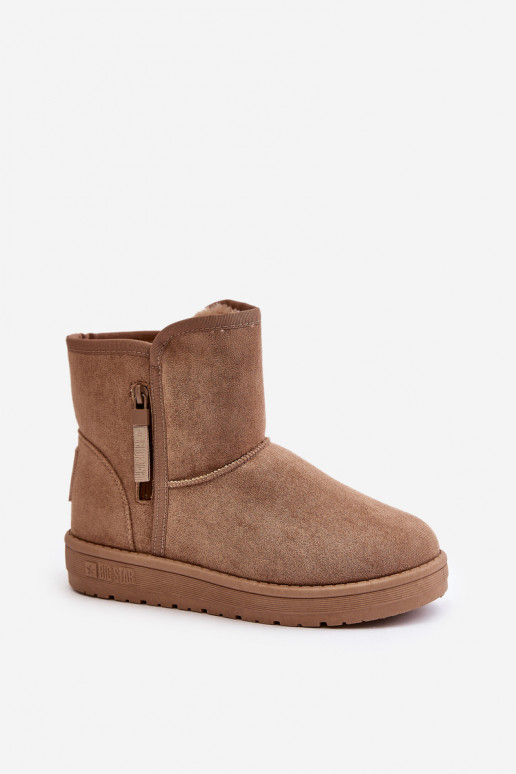 Botas de neve Feminino Big Star OO274A165 bege