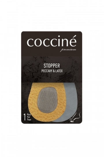 Calço de couro Coccine STOPPER PECCARY&LATEX em almofada de látex