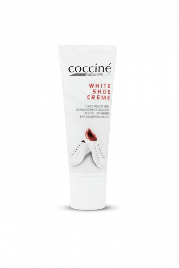 Creme nutritivo para cuidados com sapatos COCCINE WHITE SHOE CREAM 75ML